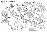 Bosch 0 603 338 5B2 Psb 570 Re Percussion Drill 230 V / Eu Spare Parts